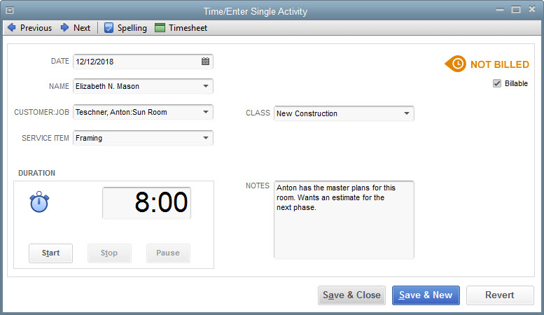 Billing for Time in QuickBooks: An Overview